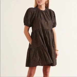 Ulla Johnson Dion Dress In Midnight 4